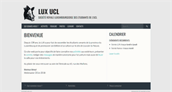 Desktop Screenshot of luxucl.org